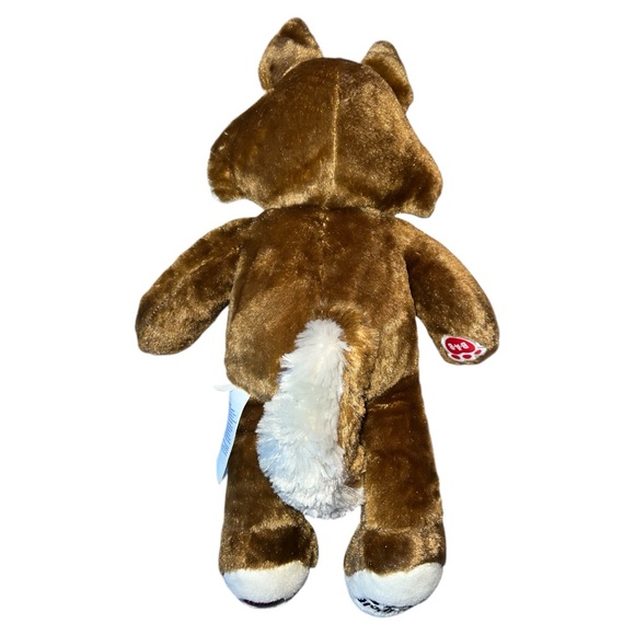 Build A Bear The Great Wolf Pack Wiley Wolf  Brown 18'' Plush Coyote Stuffed - Picture 6 of 9